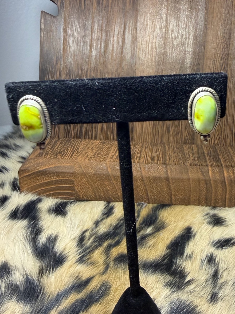 Sterling Silver Palomino Studs
